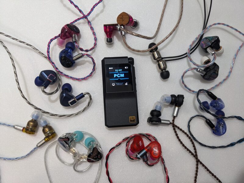 今回聴き比べした有線イヤホン10機種