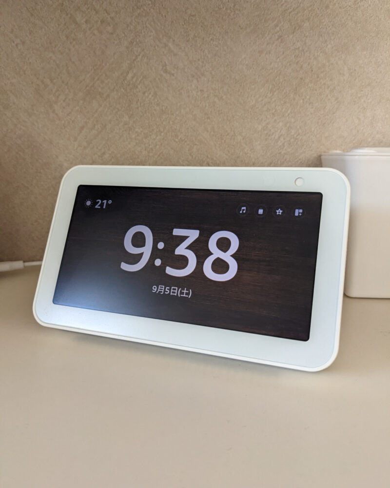 Amazon Alexa の Echo Show 5